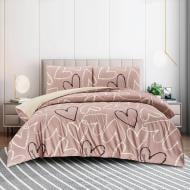 Комплект постельного белья Amour 2 розовый La Nuit