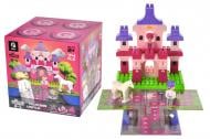 Конструктор qbee Block&Steps: Замок Принцеси + ходилка і меморі гра 3в1 QB300-004