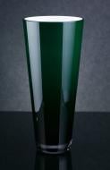 Ваза Wrzesniak Glassworks Maestro 17x38 см темно-зеленый 38 см
