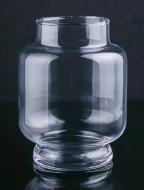 Ваза стеклянная Wrzesniak Glassworks Лей 16х21 см 21 см прозрачная