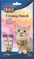 Лакомство Trixie Creamy Snacks для кошек с тунцем и креветками 5 шт. х 14 г