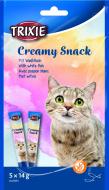 Лакомство Trixie Creamy Snacks для кошек из белой рыбы 5 шт. х 14 г