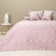 Покрывало IZZI 220x240 см IDEIA пудра/светло-серый