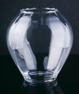 Ваза скляна 24х25 см 25 см прозора