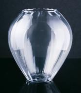 Ваза скляна 28х30 см 30 см прозора