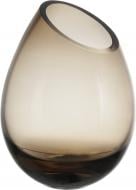 Ваза стеклянная 12,5х16,5 см 16,5 см топазовая