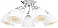 ВІТРИНА! Люстра стельова Accento lighting Cannes ALPL-PL77521-5 5x60 Вт E27 хром