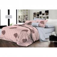 Комплект постельного белья Cells ранфорс семейный разноцветный SoundSleep