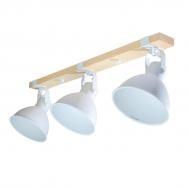 ВИТРИНА! Спот Светкомплект Wooden AP 7119 3x40 Вт E27 белый