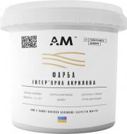 Краска интерьерная акриловая AM Coatings мат 1 л 1,3 кг