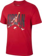 Футболка Nike M J DFCT SS CREW 2 CJ6304-687 р.L красный