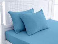 Наволочка трикотаж 19-703 Sonni 70x70 см голубой MirSon