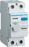 Диференційне реле Hager 2x25 A 30 mA A 2м CD225J