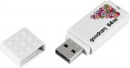 Флешпам'ять Goodram UME2 Spring 64 ГБ USB 2.0 white (UME2-0640W0R11-SP)