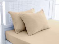 Наволочка трикотаж 19-707 Denissa 60x60 см бежевый MirSon