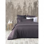 Комплект постільної білизни сатин-жаккард Exclusive Line євро сірий SoundSleep