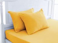 Наволочка трикотаж 19-708 Oktavi 40x60 см желтый MirSon