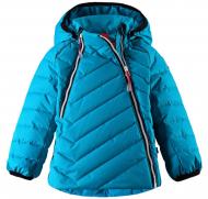 Куртка унисекс Reima Amaris р.98 бирюзовый 511130