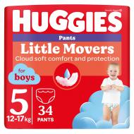 Підгузки-трусики Huggies Boy 5 12-17 кг 34 шт.