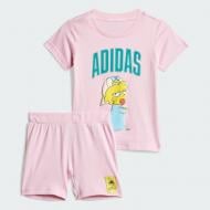 Комплект детской одежды Adidas JX7415 р.56 розовый