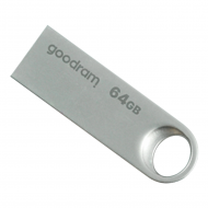 Флешпам'ять Goodram UNO3 64 ГБ USB 3.2 Gen. 1 silver (UNO3-0640S0R11)