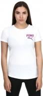 Футболка Puma ATHLETIC Tee W 59075202 р.L белый