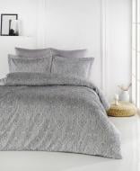 Комплект постельного белья сатин-жаккард Old Milano серый SoundSleep (без простыни)