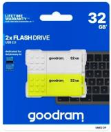 Флеш-память Goodram UME2 MIX 2 Pack 32 ГБ USB 2.0 (UME2-0320MXR11-2P)