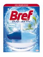 Блок с чистящим средством для унитаза Bref Duo-Aktiv Океан 50 г Блок с чистящим средством для унитаза Bref Duo-Aktiv Океан 50 г