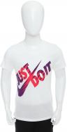 Футболка Nike G NSW TEE V ZIG ZAG JDI 862587-101 р.S белый