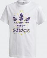 Футболка Adidas TREF TEE GD2814 белый с синим Футболка Adidas TREF TEE GD2814 белый с синим
