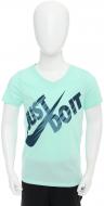 Футболка Nike G NSW TEE V ZIG ZAG JDI 862587-381 р.L зеленый