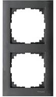 Рамка двухместная Merten M-Pure универсальная антрацит MTN4020-3614