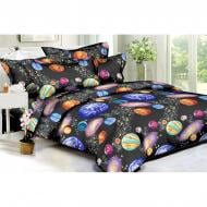 Комплект постельного белья Planets полисатин полуторный разноцветный SoundSleep
