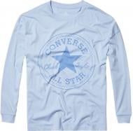 Футболка Converse Core CP Long Sleeve Tee 10004569-457 S голубой Футболка Converse Core CP Long Sleeve Tee 10004569-457 S голубой