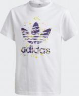 Футболка Adidas TREF TEE GD2814 белый с синим