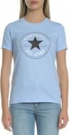 Футболка Converse CORE SOLID CHUCK PATCH CREW 10001124-457 р.M голубой
