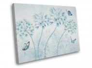 Картина Нежные голубые цветы 80x60 см WallArt 54556-1.3