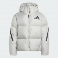 Куртка детская демисезонная Adidas J Z.N.E. JKT JV5863 р.14 серая