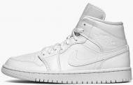 Кроссовки женские Jordan Air Jordan 1 Mid DV0991-111 р.44 белые