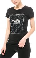 Футболка Puma FUSION Graphic Tee 85010701 р.2XS черный
