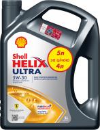 Моторна олива синтетична SHELL Helix Ultra 5W-30 5 л (ТОВ-У513086) Моторна олива синтетична SHELL Helix Ultra 5W-30 5 л (ТОВ-У513086)