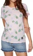 Футболка Converse Converse Essentials Palm Print Tee 10005798-653 р.XS розовый