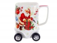 Чашка на колесах Санта с подарками 375 мл 985-137 Lefard
