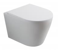 Унитаз подвесной Ravak Nerida RimOff, сиденье Duroplast SLIM soft-close