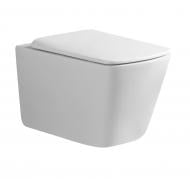 Унитаз подвесной Ravak Victory RimOff, сиденье Duroplast SLIM soft-close