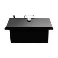 Коптильня Metalzavod М з термометром та гідрозатвором 2 мм 27 л