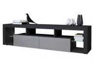 Тумба под ТВ Accord Hugo 2000x334x500 мм серый / черный