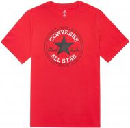 Футболка Converse Nova Chuck Patch Tee 10007887-A46 р.M красный