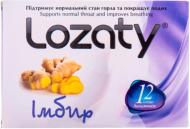 Льодяники Lozaty для горла Імбир №12